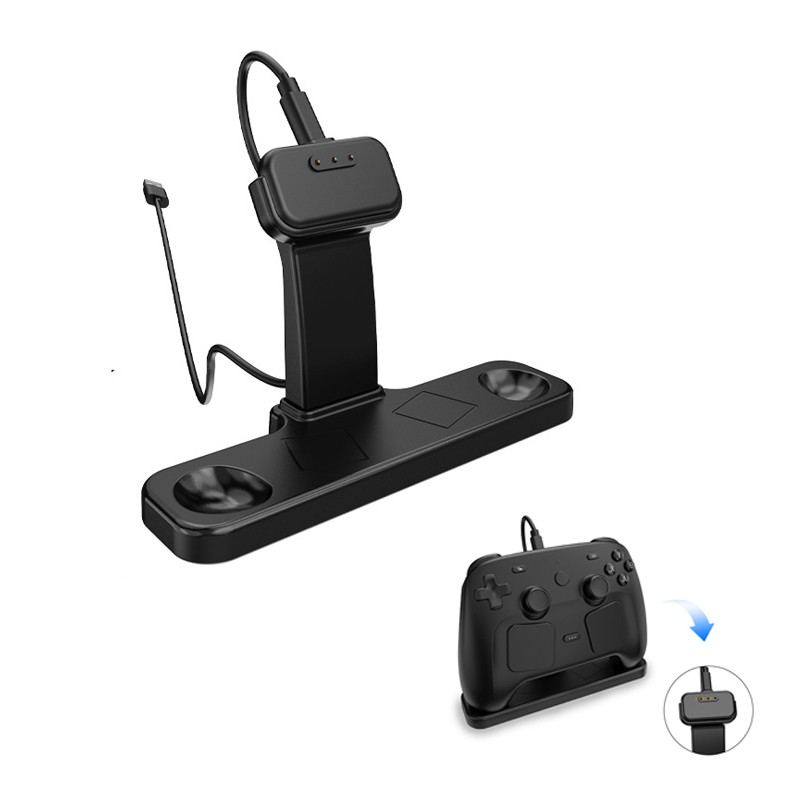 Controller Desktop Stand Hoder For Steam Controller 2026 Magnetic Charging Base