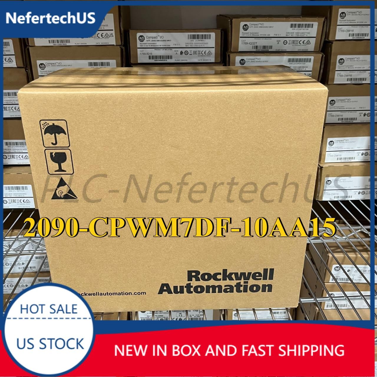 1PCS New AB 2090-CPWM7DF-10AA15 Servo Motor Power Cable US Free Tax
