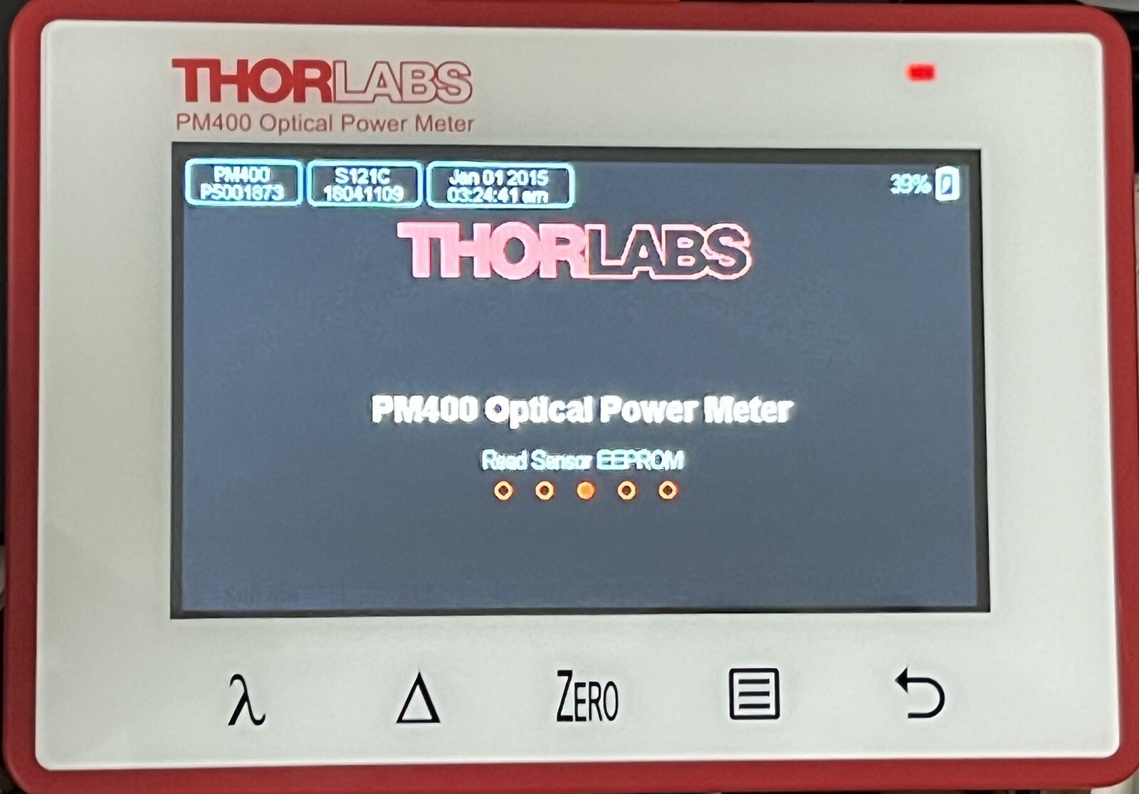 Thorlabs PM400, Power Meter