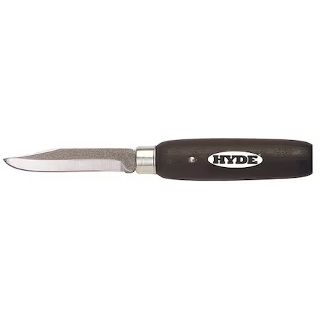 Hyde 40160 Carving Knife, Sloyd, 7In.L, Black