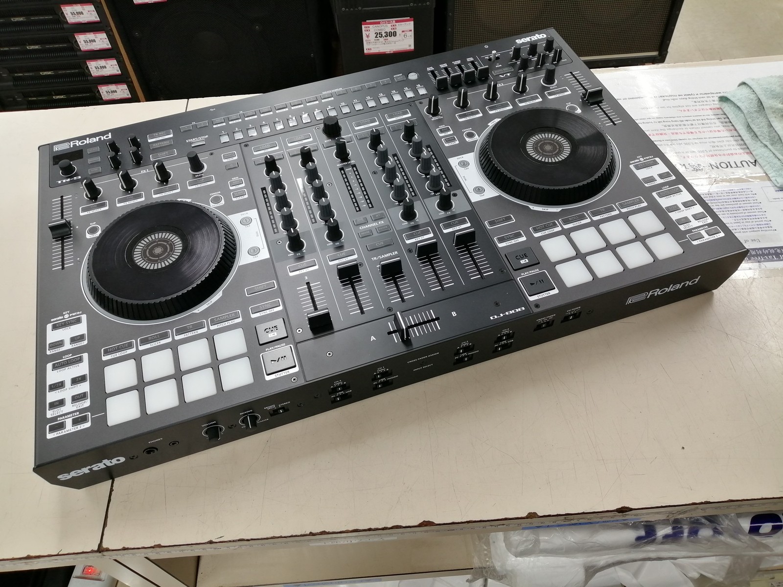 Roland DJ-808 DJ Controller Used Tested