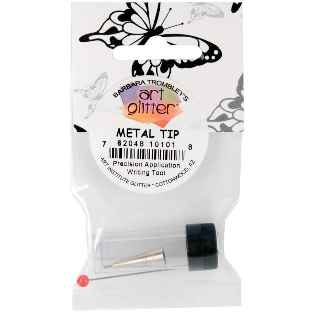 Art Institute Glitter Ultra Fine Metal Tip for liquid adhesive bottles