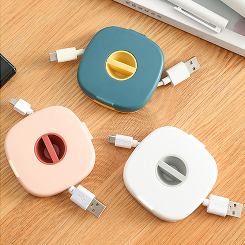Data Cable Storage Box Sorting Box Charging Cable Sorting Box Portable Mini+