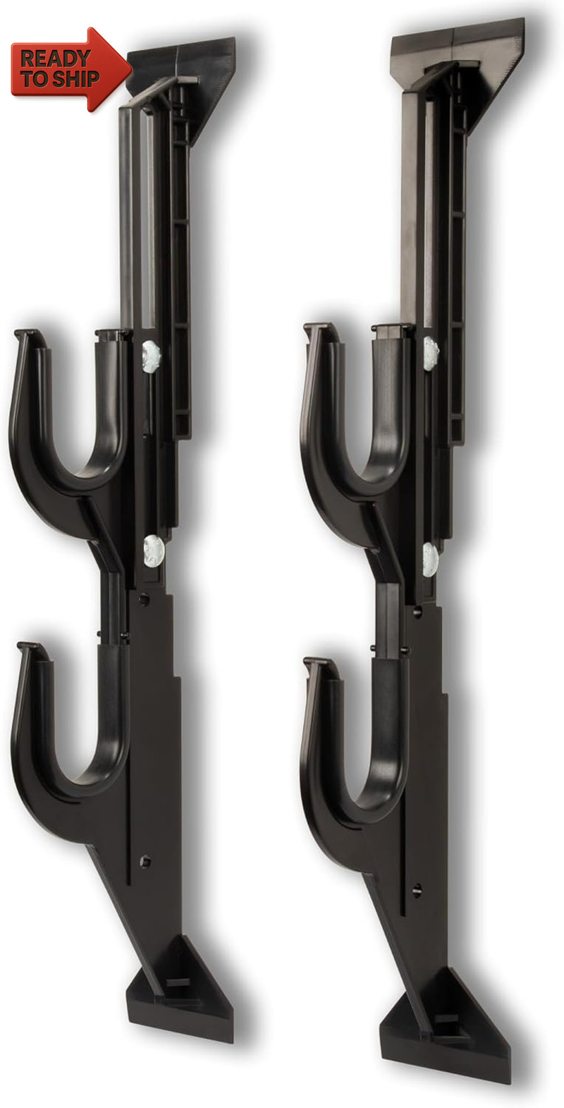 Allen Company Molded Truck Gun Rack for Rear Window - Holds Two Shotguns, Rifle
