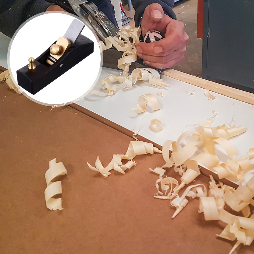 Compact Wood Hand Planer for DIY Woodworking with Comfortable Handle