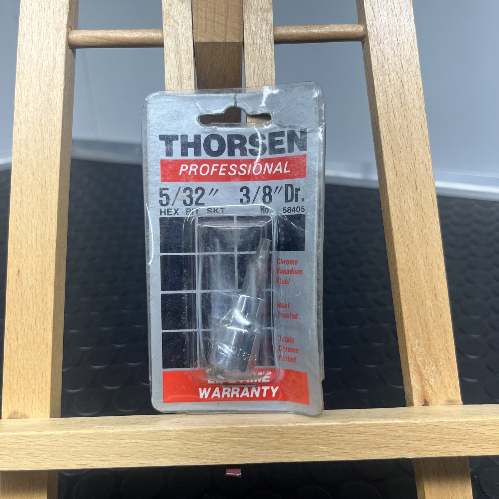 Thorsen 5/32 Hex Bit.  3/8 Dr. - No. 58405