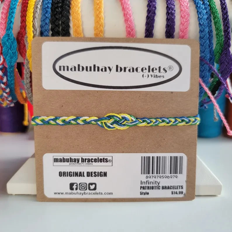 Ireland Pride Bracelets, Friendship Bracelets By: Mabuhay Bracelets