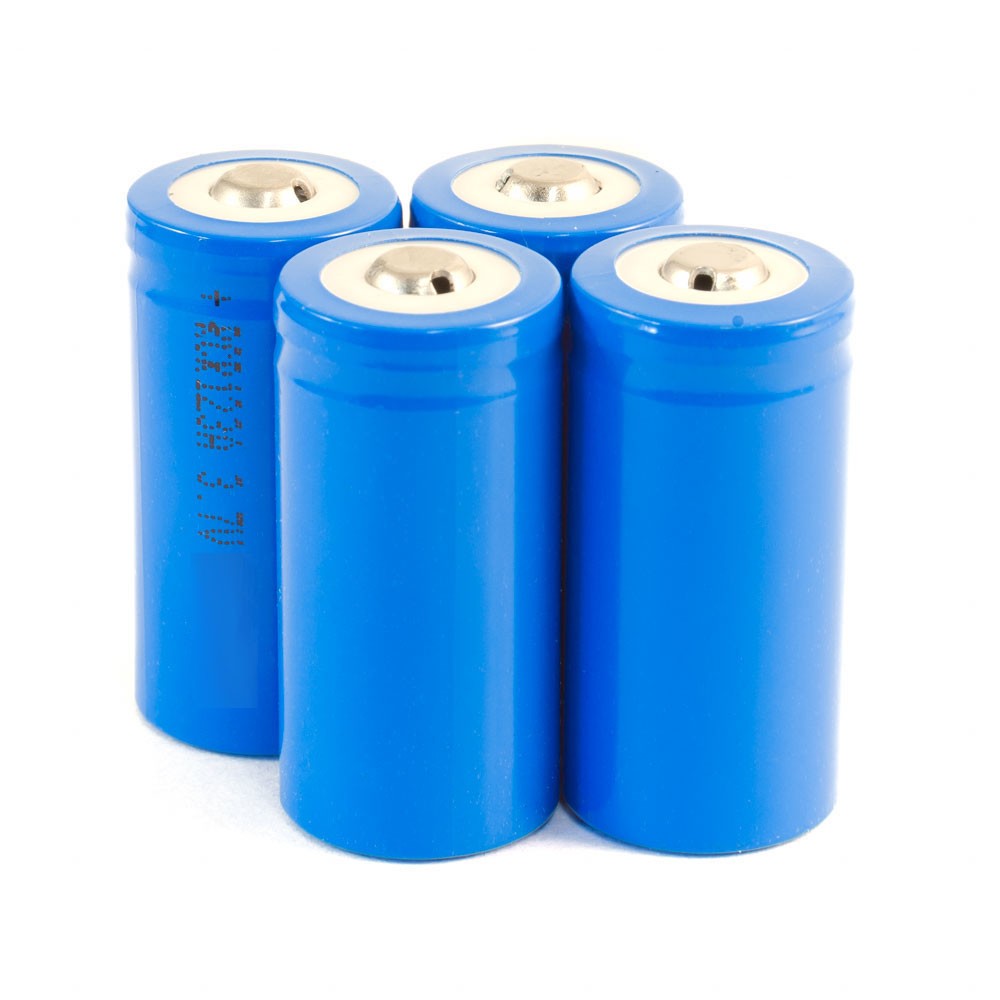 4-pk of RCR123a 16340 3.7V 650mAh Rechargeable Li-ion Battery for Arlo HD