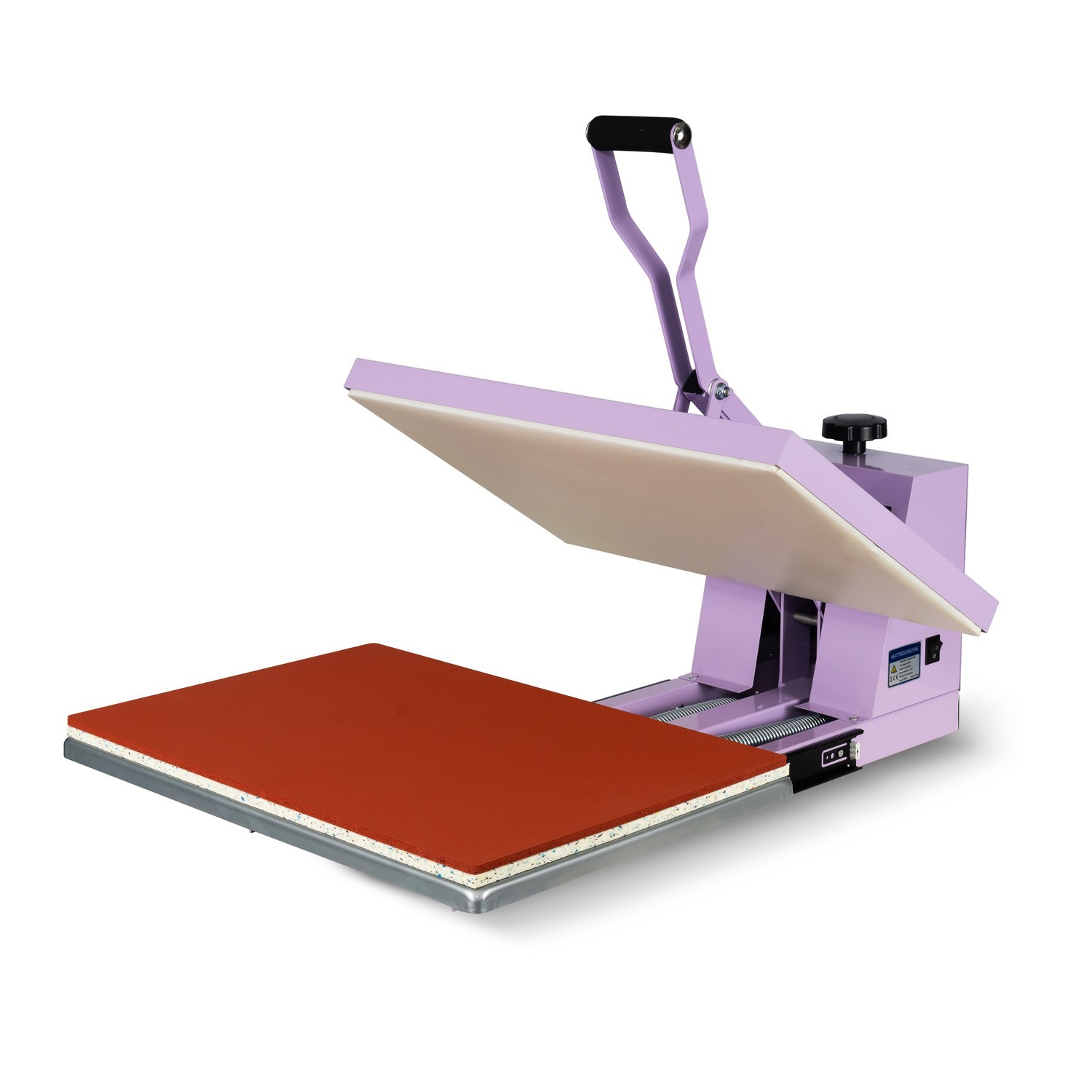 Heat Press Machine 16x24 Slide Out Base Manual Clamshell Heat Press for T-Shirts