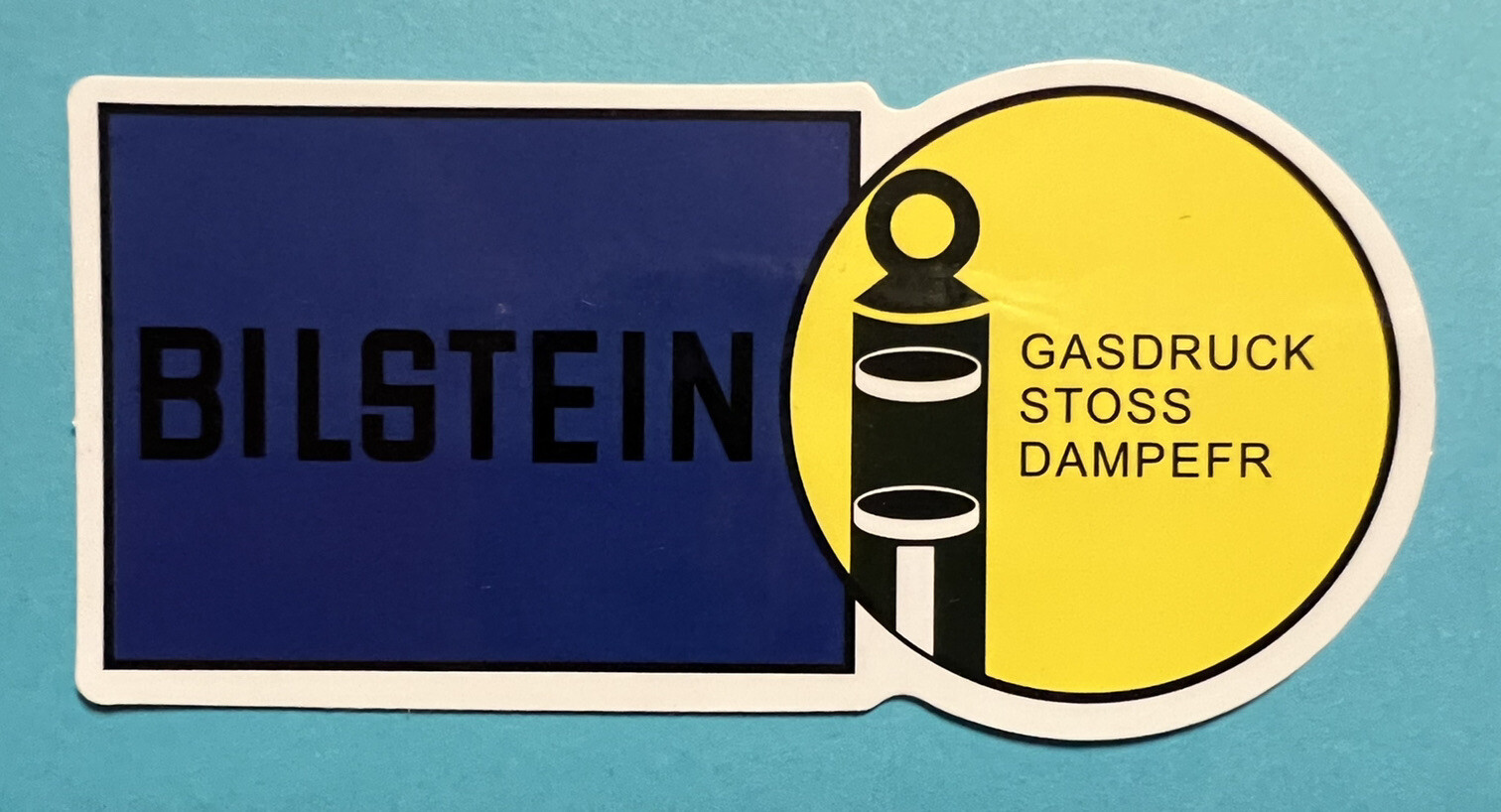 Bilstein Shocks Sticker *Glossy*Finish Self Adhesive 3.5”x1.5”.