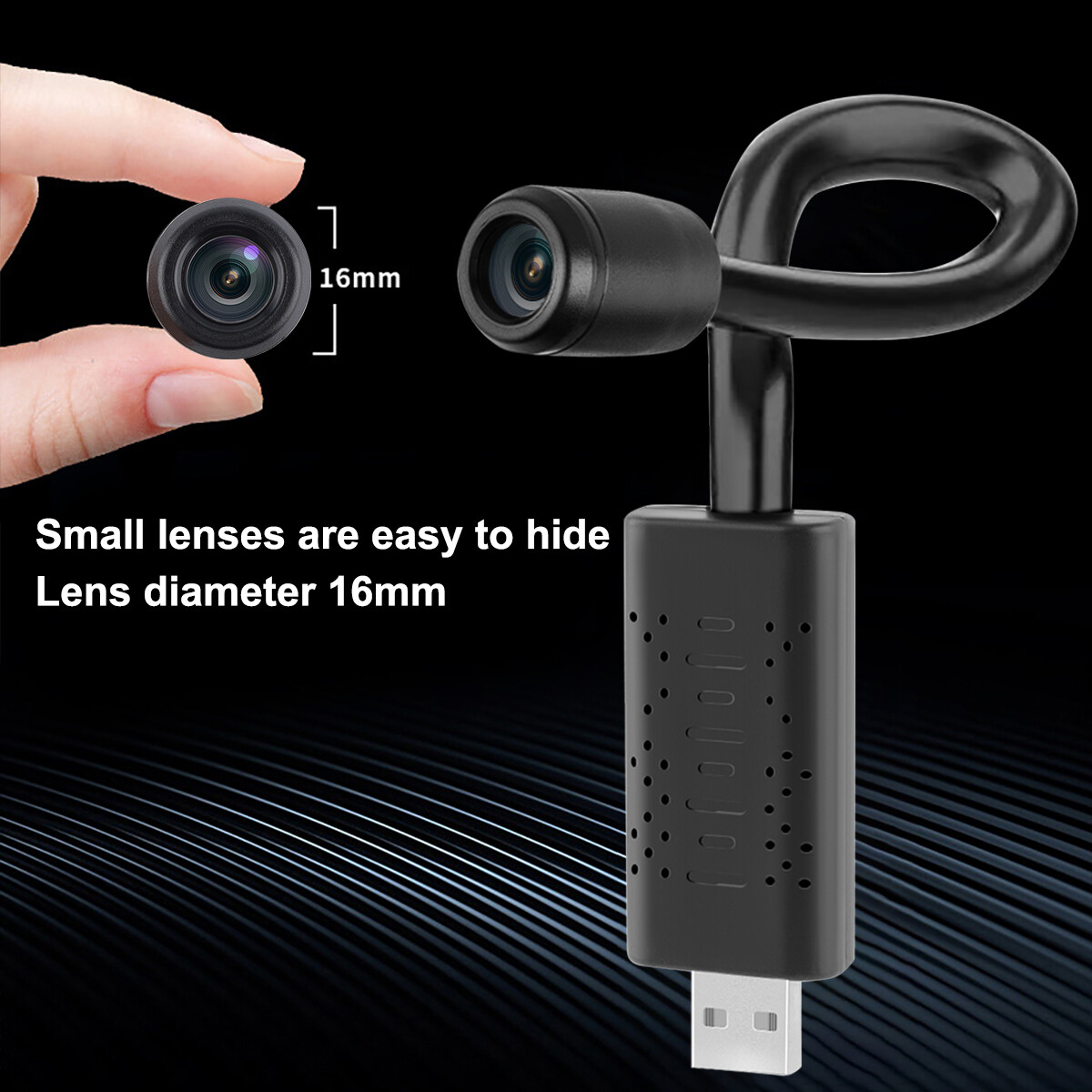 Mini Portable WiFi Camera Home Security USB Cam HD1080P Camcorder Video Recorder