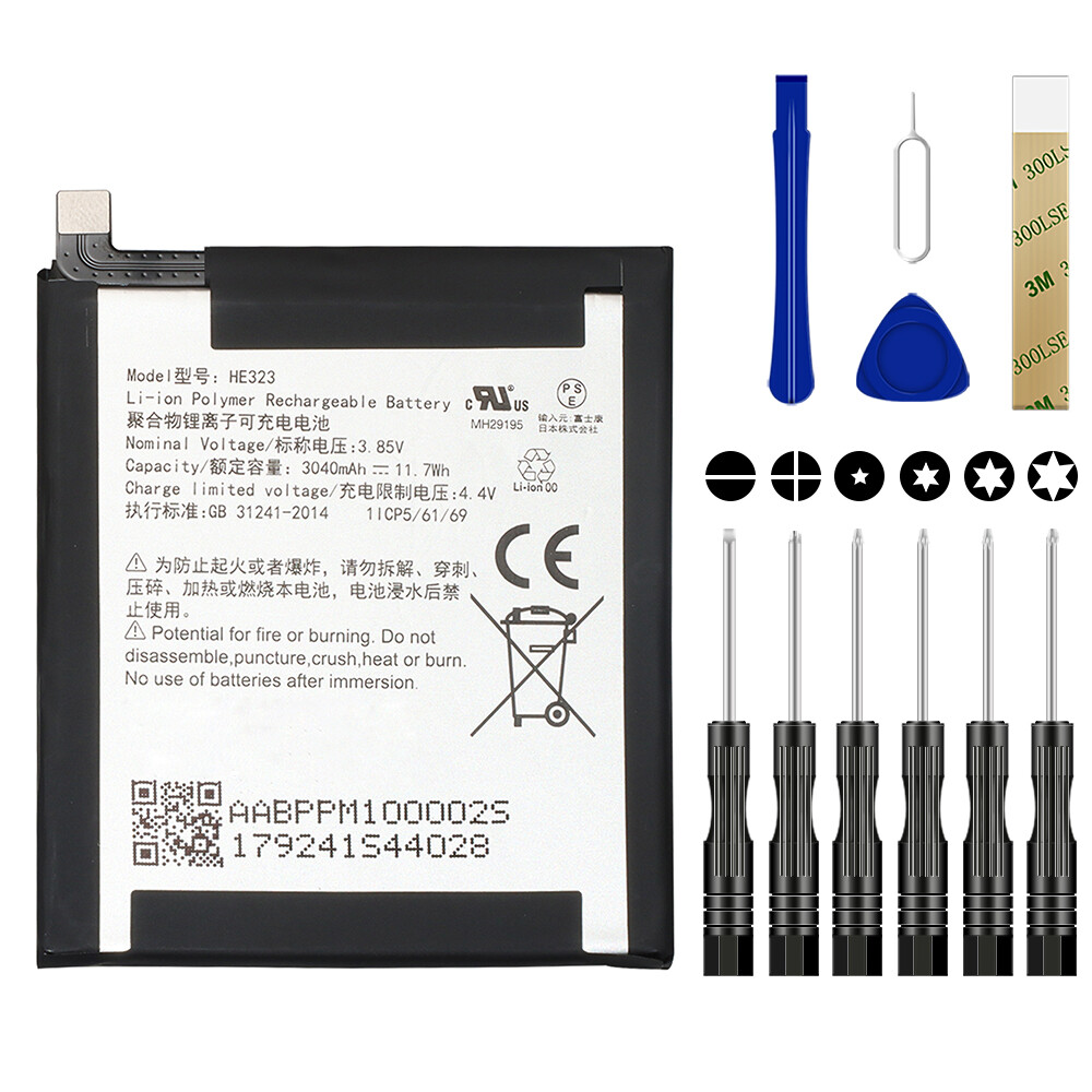 For Essential Phone PH-1 5.7" Replacement Battery HE323 Tool
