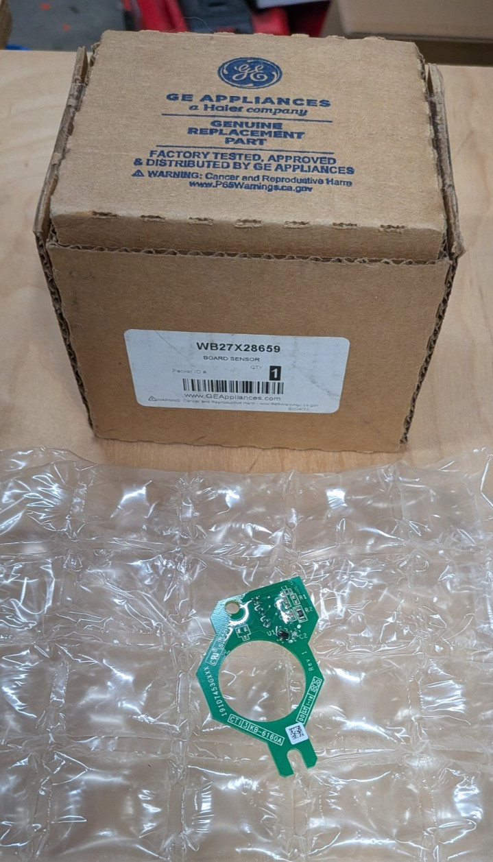 Genuine GE OVEN BOARD SENSOR WB27X28659