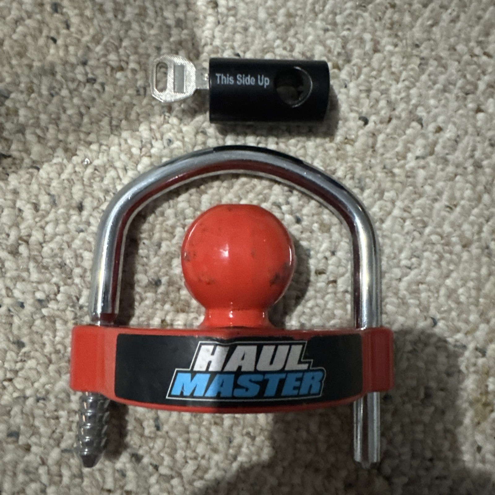 HAUL-MASTER Universal Trailer Coupler Lock. 2" Coupler.