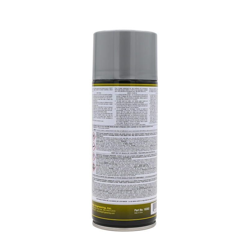 Design Engineering Alum. High Temp Silicone Coating - 12 oz Aerosol, Silver