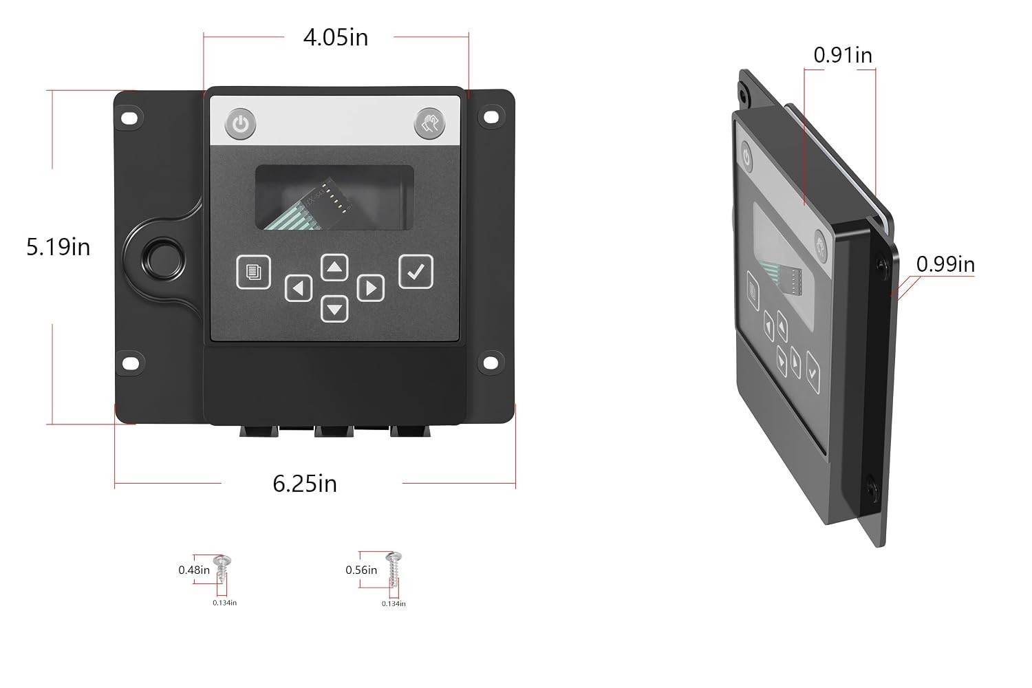 000007926 Touch Pad Compatible with Manitowoc Ice Machine LCD Housing Assembly