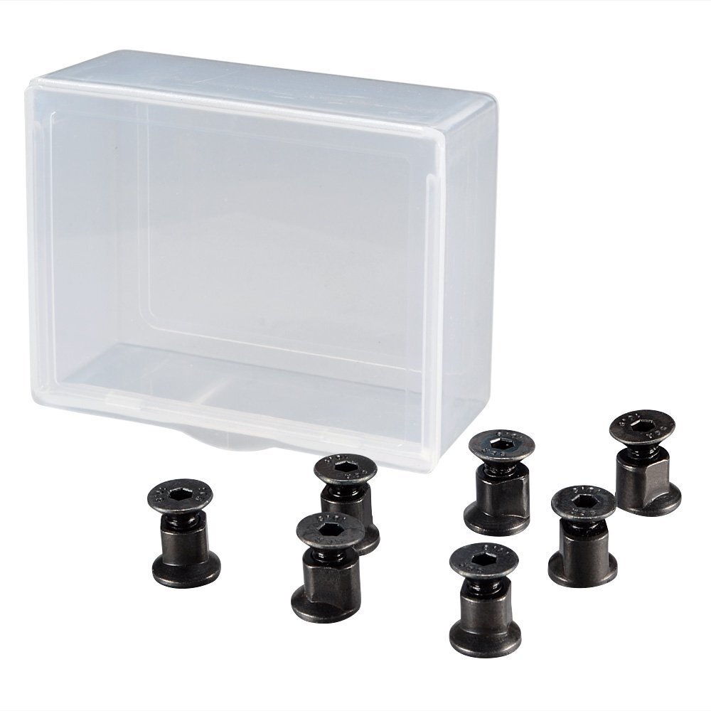 10 Sets KeyMod Rail Screws and Nuts Allen Wrench with Storage Case