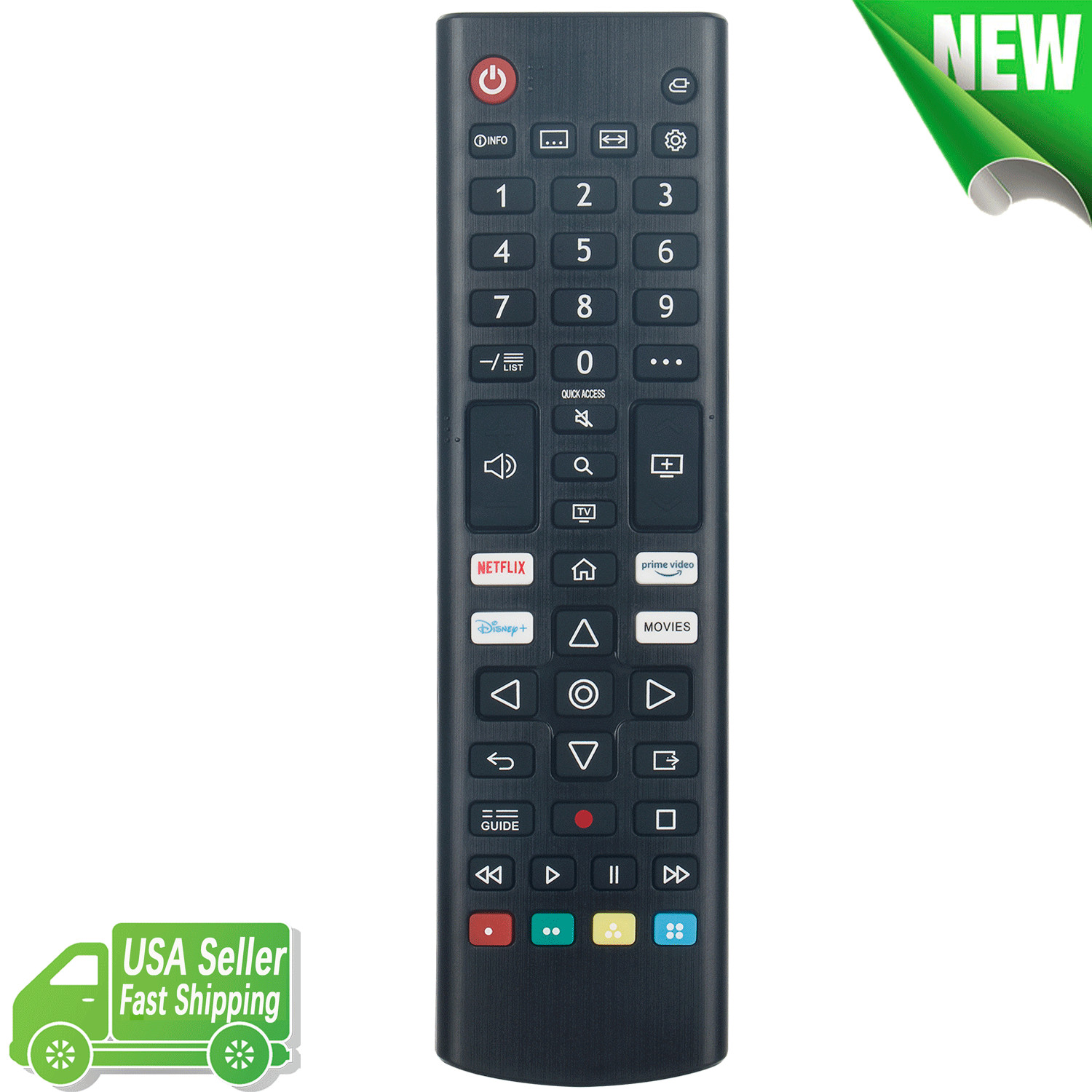AKB76037603 Replace Remote Control for LG TV 50UP7000PUA 55UP7000PUA 43UP7500PSF