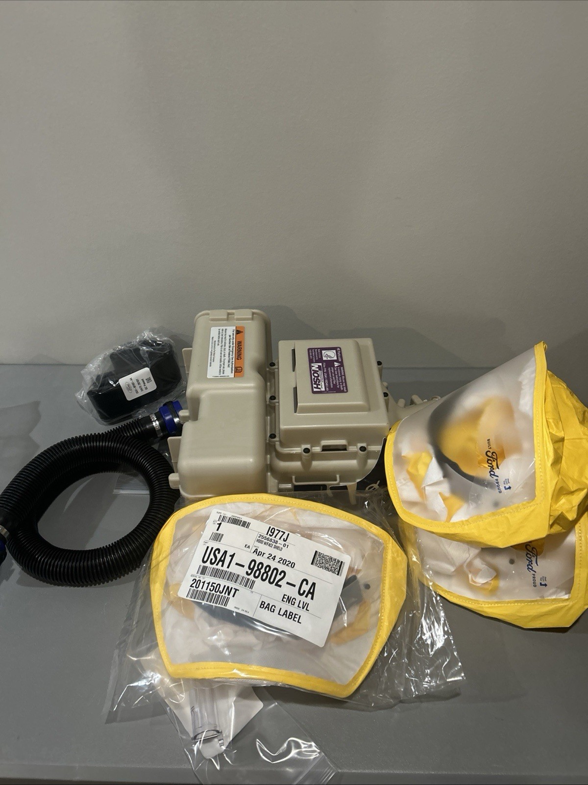 FORD Powered Air Purifying Respirator PAPR USA1-PAPR-KIT. Battery Not Included