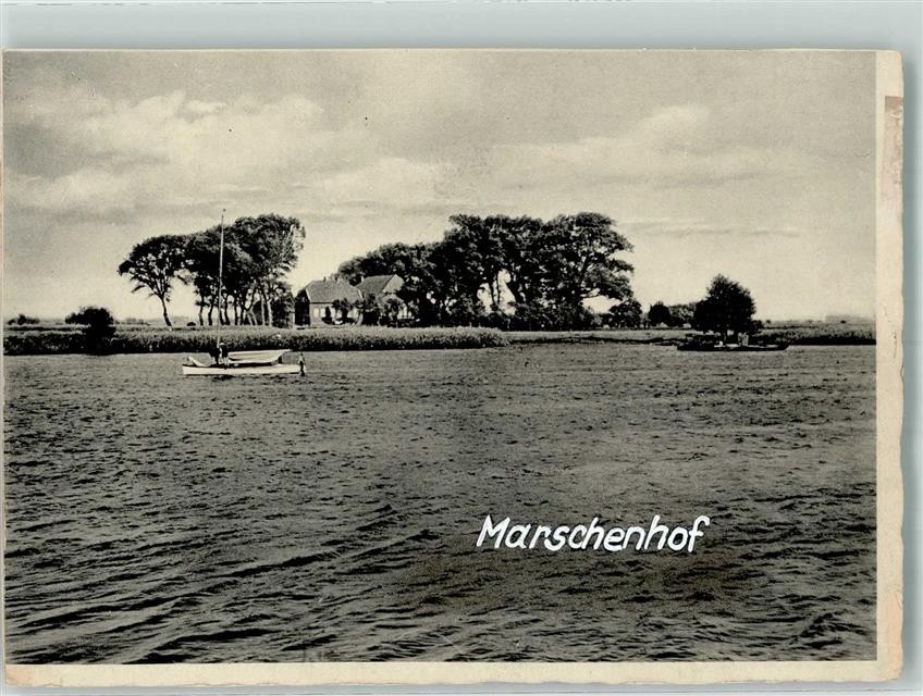 39824814 - 2851 Wremen Marschenhof Town Handwritten Photo Original from Archive