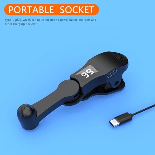 ZUIUINAO Type-C Auto Clicker, Adjustable Speed Screen Black - Adjustable Speed