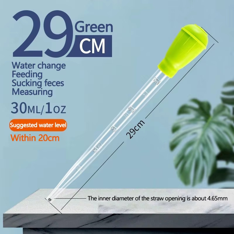 Lengthen Pipettes Cleaner Simple Cleaning Tool for Aquarium Water Changer Aquari