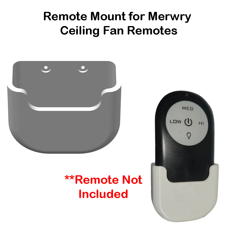 Wall Mount Holder for Merwry Home Decorators DL4112S01 ANDERIC Ceiling Fan