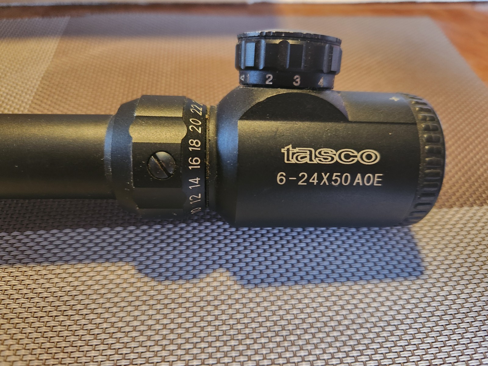 Tasco  6 - 24x50 AOE Target/Varmint Scope Target Duplex