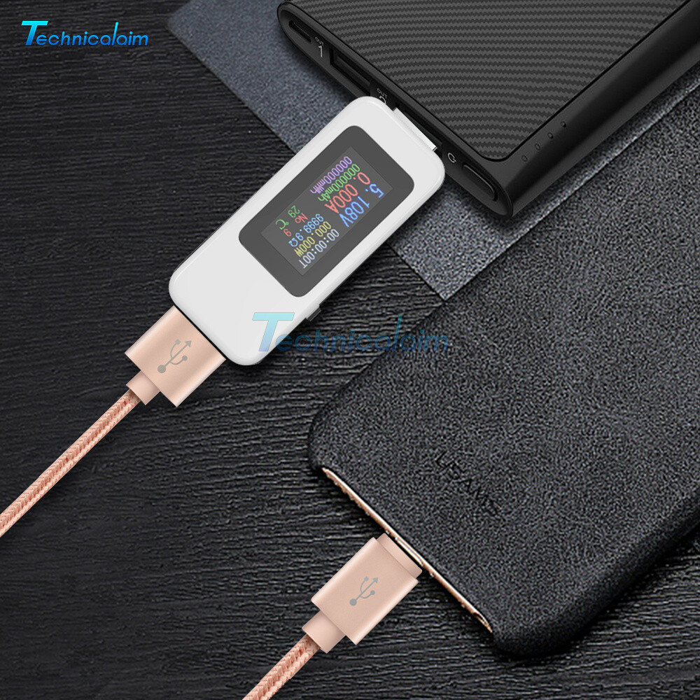 4-30V USB Digital Current Voltage Test Meter Power Capacity Current Detector