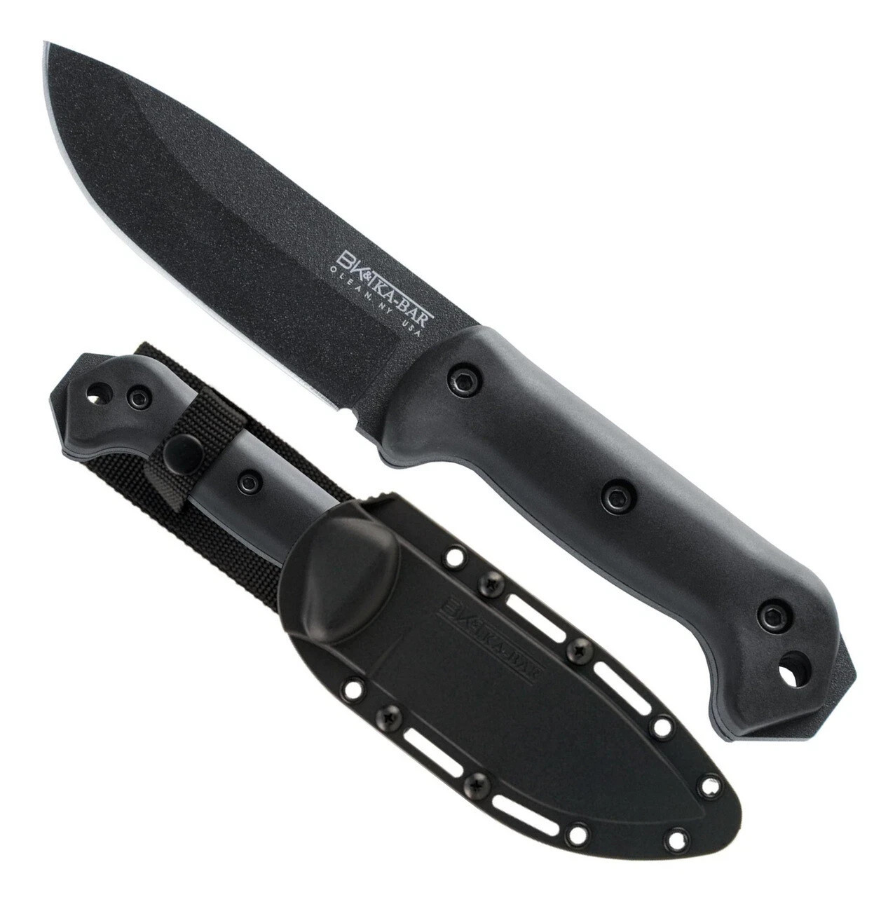 KA-BAR BK2 Fixed Blade Knife – Rugged, Durable, USA Made – Brand New