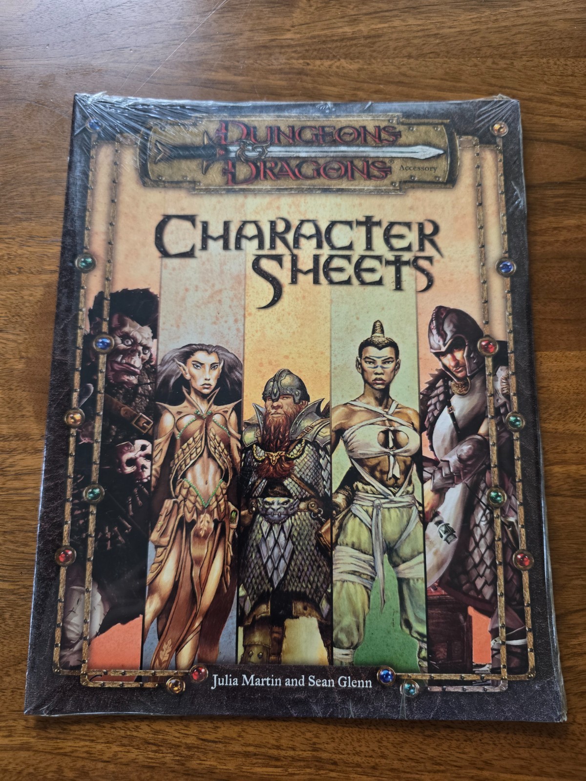 D&D Character Sheets IN SHRINK WRAP 3.0 3rd Edition WoTC Dungeons & Dragons