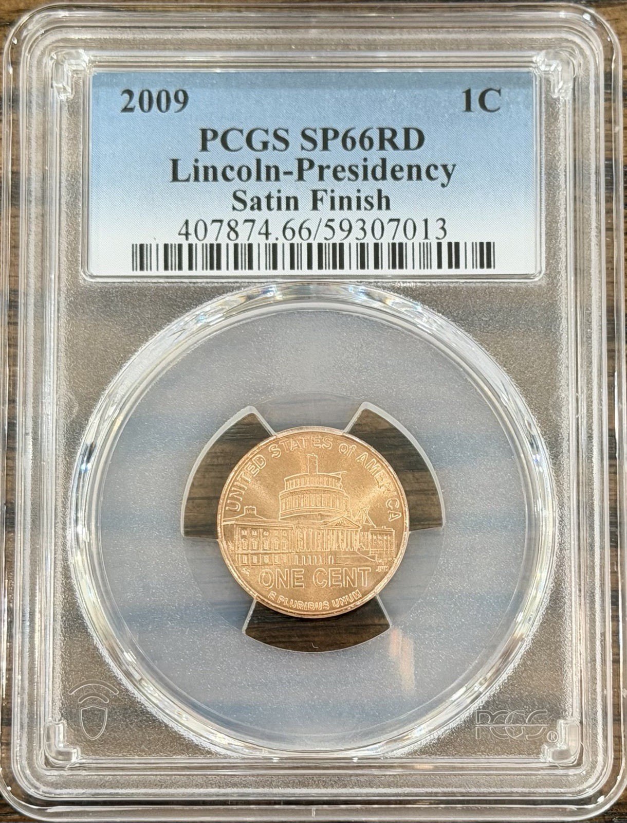 2009 D Bicentennial Lincoln Cent-Presidency PCGS SP66RD