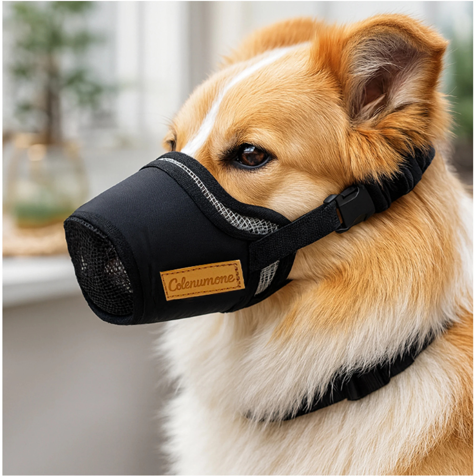 Dog Muzzle for Going Out Prevents Licking Barking Eating T