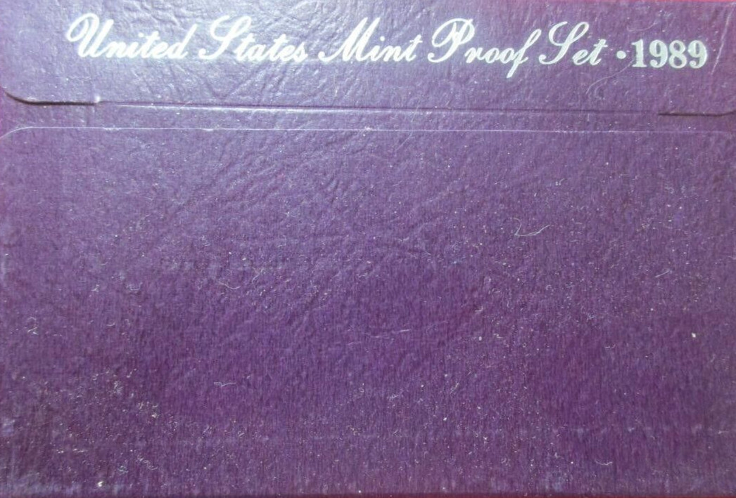 1989 Proof Set U.S. Mint Original Packaging
