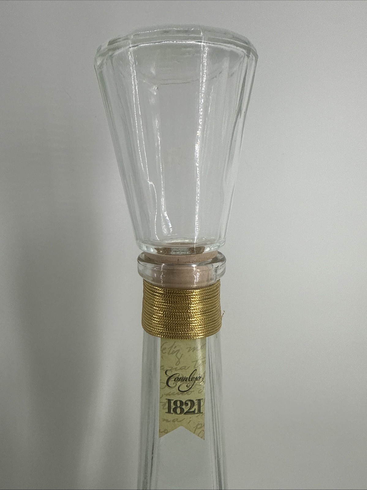 1821 Corralejo TEQUILA EXTRA AÑEJO Bottle (Empty)