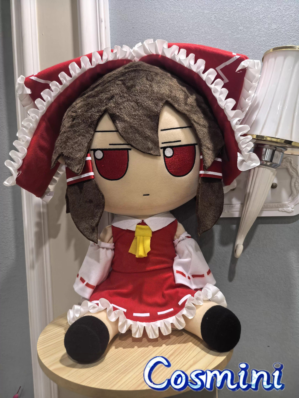 45cm TouHou Project Fumo Fumo Hakurei Reimu Plush Doll Stuffed Toy