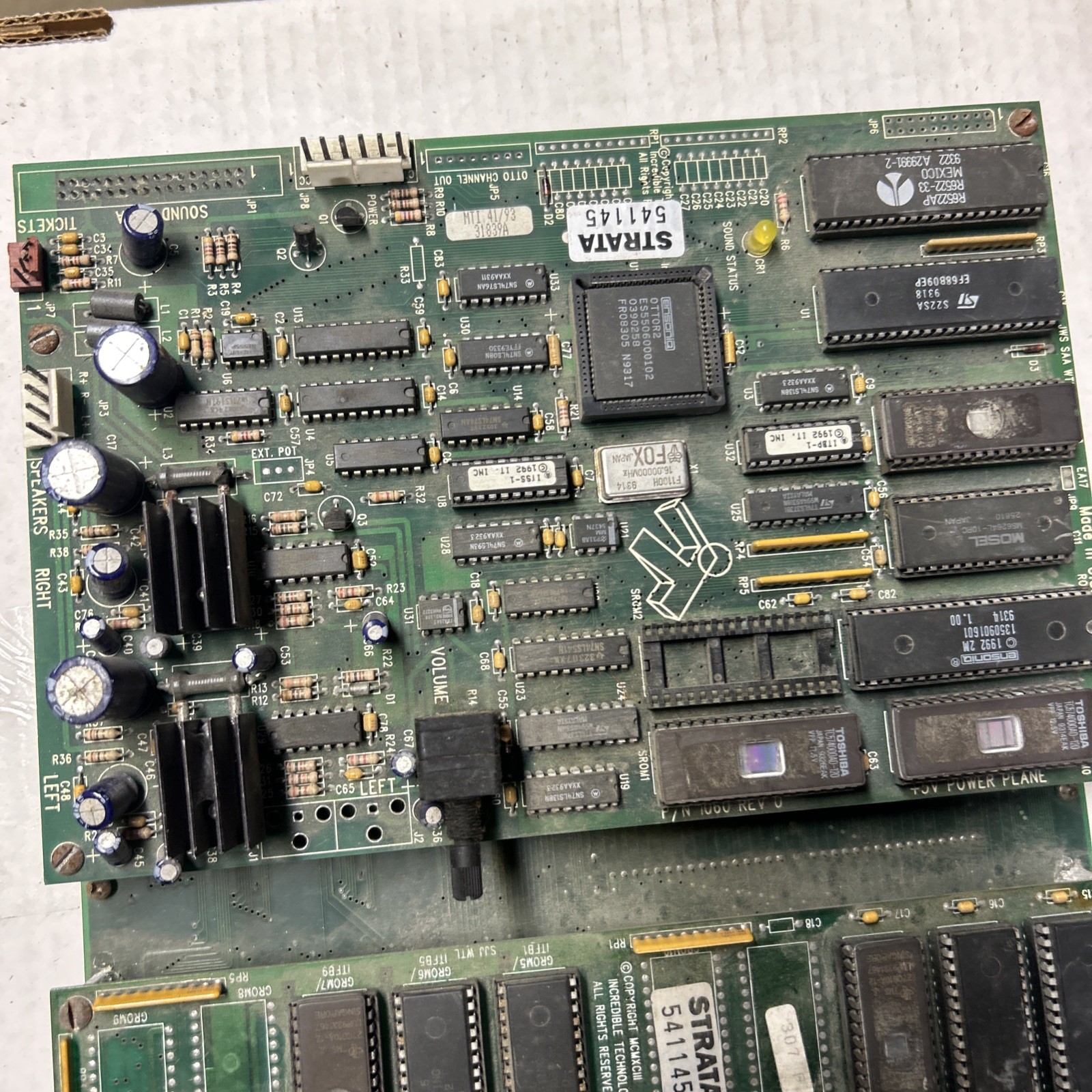 Not Working Unknown Time Killers? Jamma Pcb BOARD arcade game C48