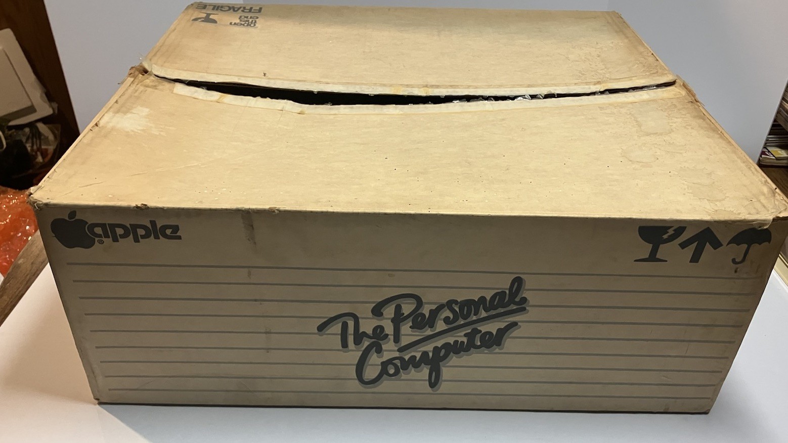 Vintage Apple II Plus A2S1048 Computer Only With Original Box No Extras!