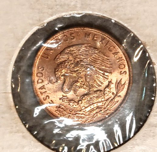 1963 - Mexico 1 Centavo, nice uncirculated