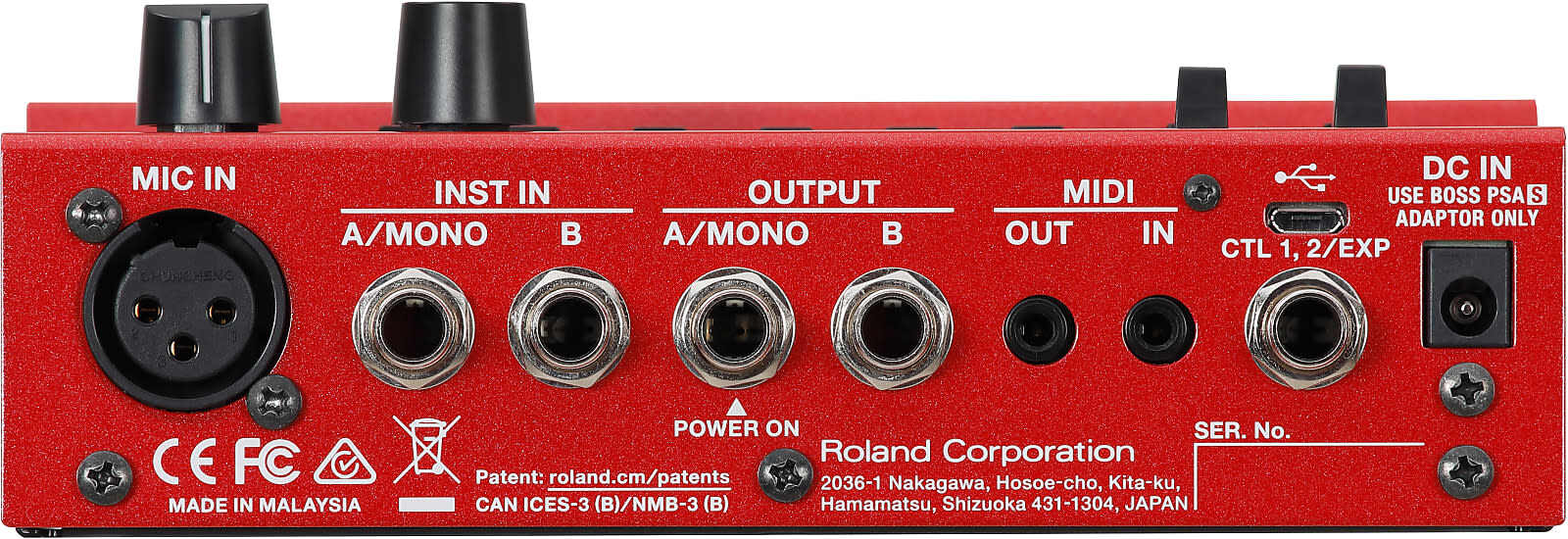 Boss RC-500 Loop Station Looper Effects Pedal