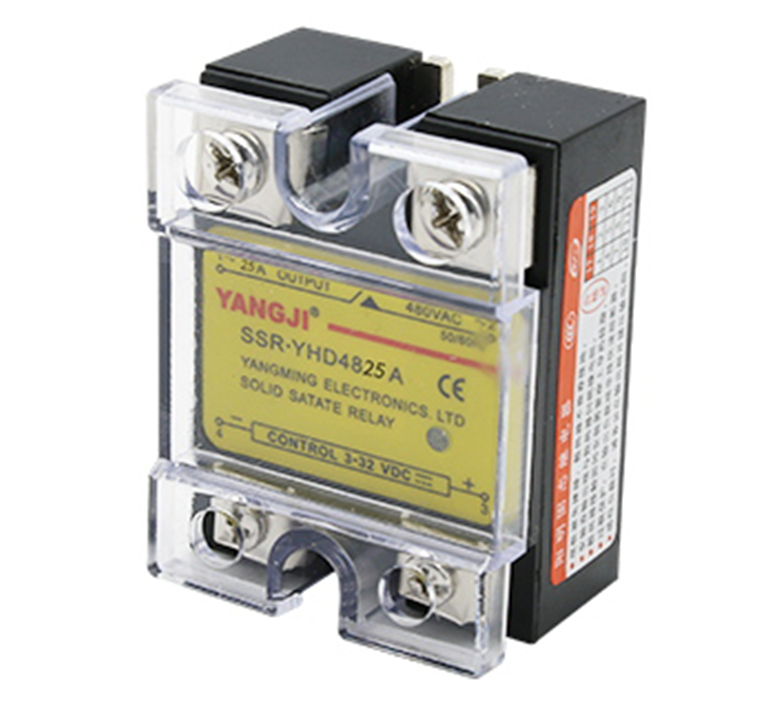 Single-phase SSR DC controlled AC solid state relay YHD4825A 480VAC 25A