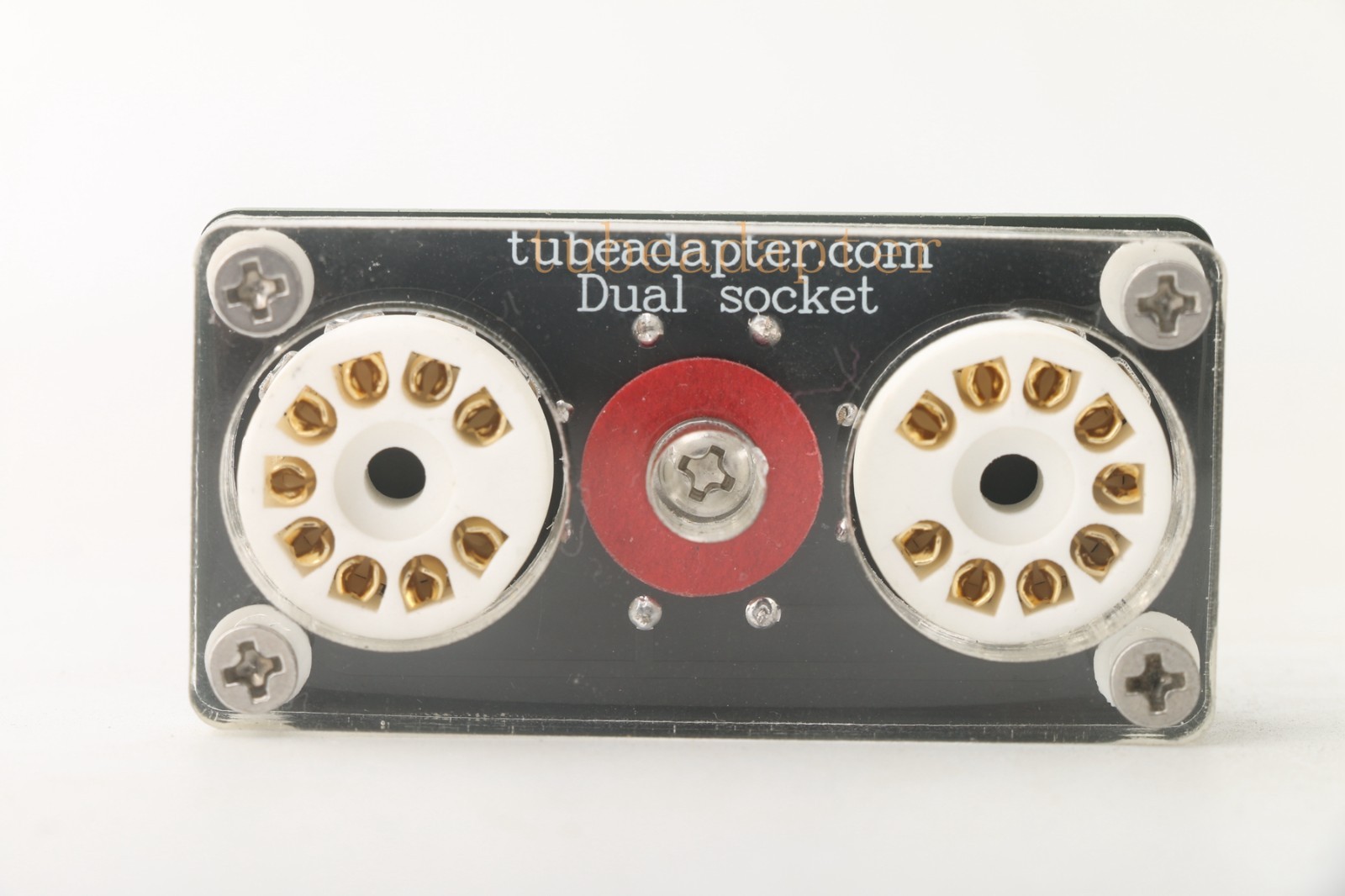 1pcs 6922 ECC88((Amp socket) TO Dual EF802 tube converter adapter