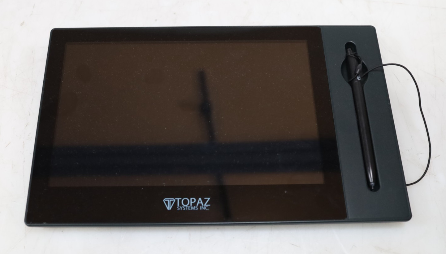Topaz GemView 10" TD-LBK101VA-USB-R Signature Terminal