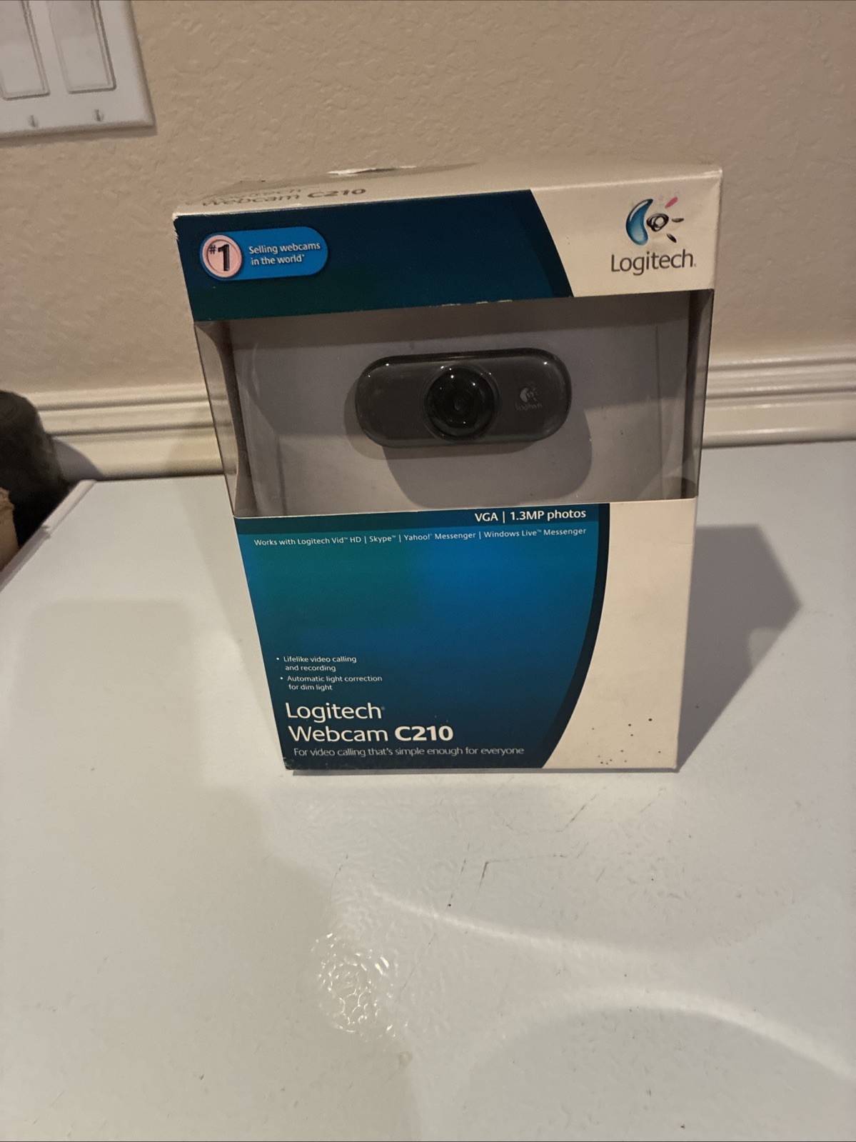 2010 Logitech Webcam C210 NIB
