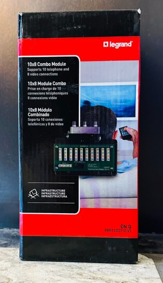 Legrand On-Q 10x8 Combo Module CO2110-V1 UPC 804428067252