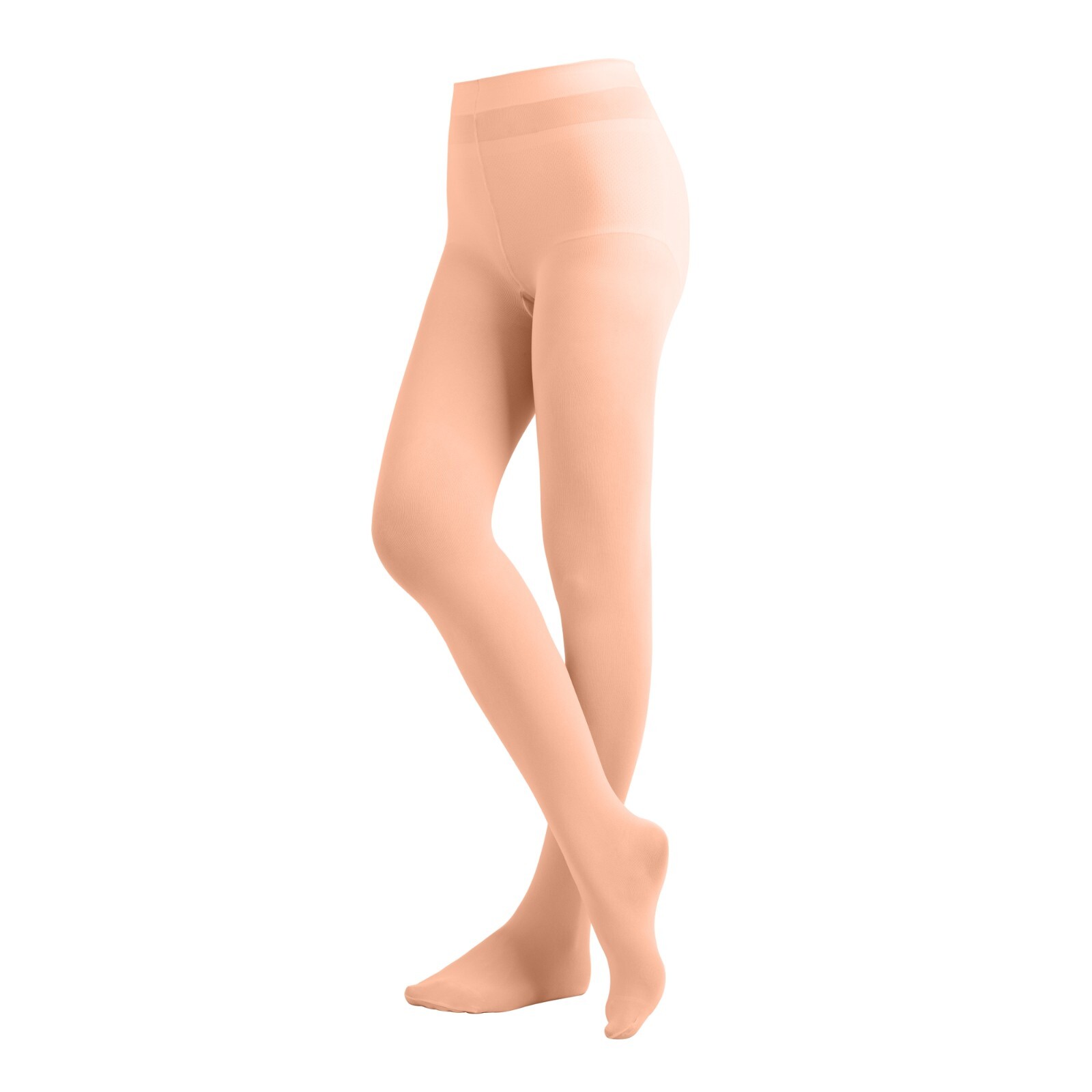 EMEM Apparel Women's Solid Colored Opaque Microfiber Footed Dance Ballet Tights
