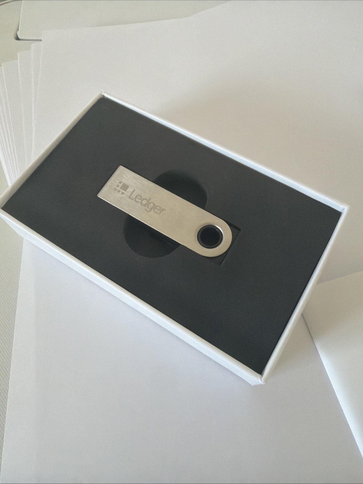 LEDGER NANO S Cryptocurrency Hardware Wallet, Open Box