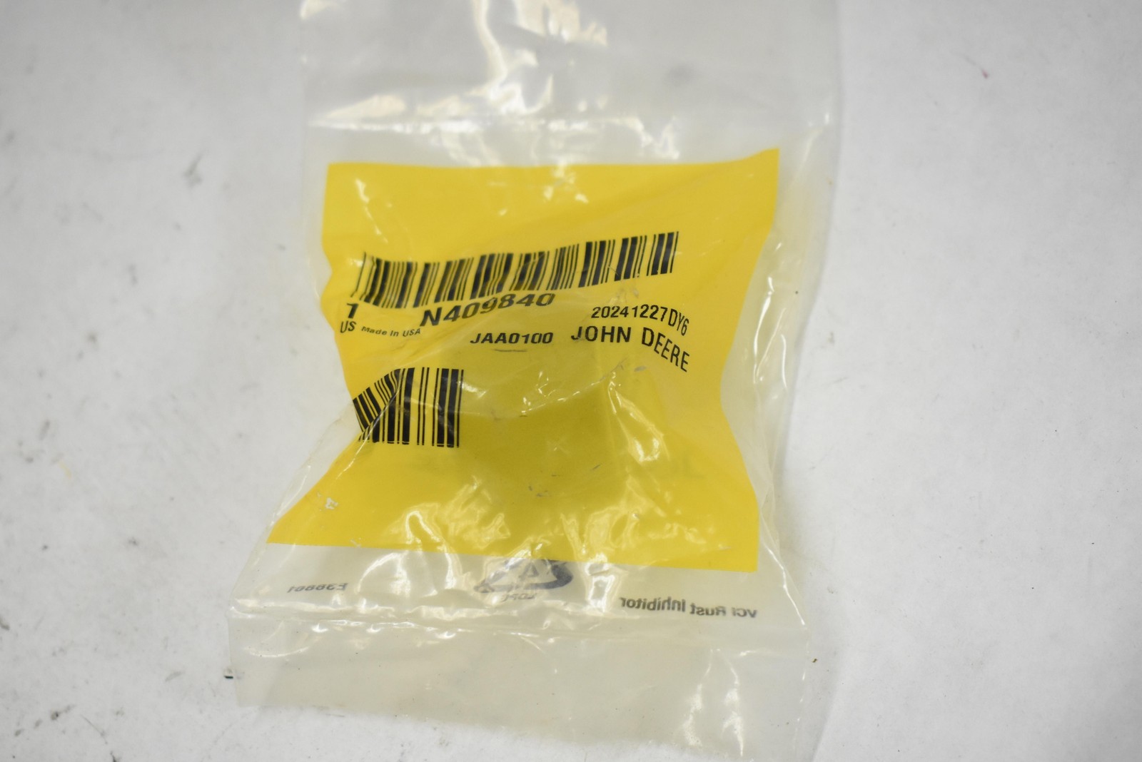 John Deere N409840 Bushing VCI Rust Inhibitor New OEM Genuine Part Made in USA