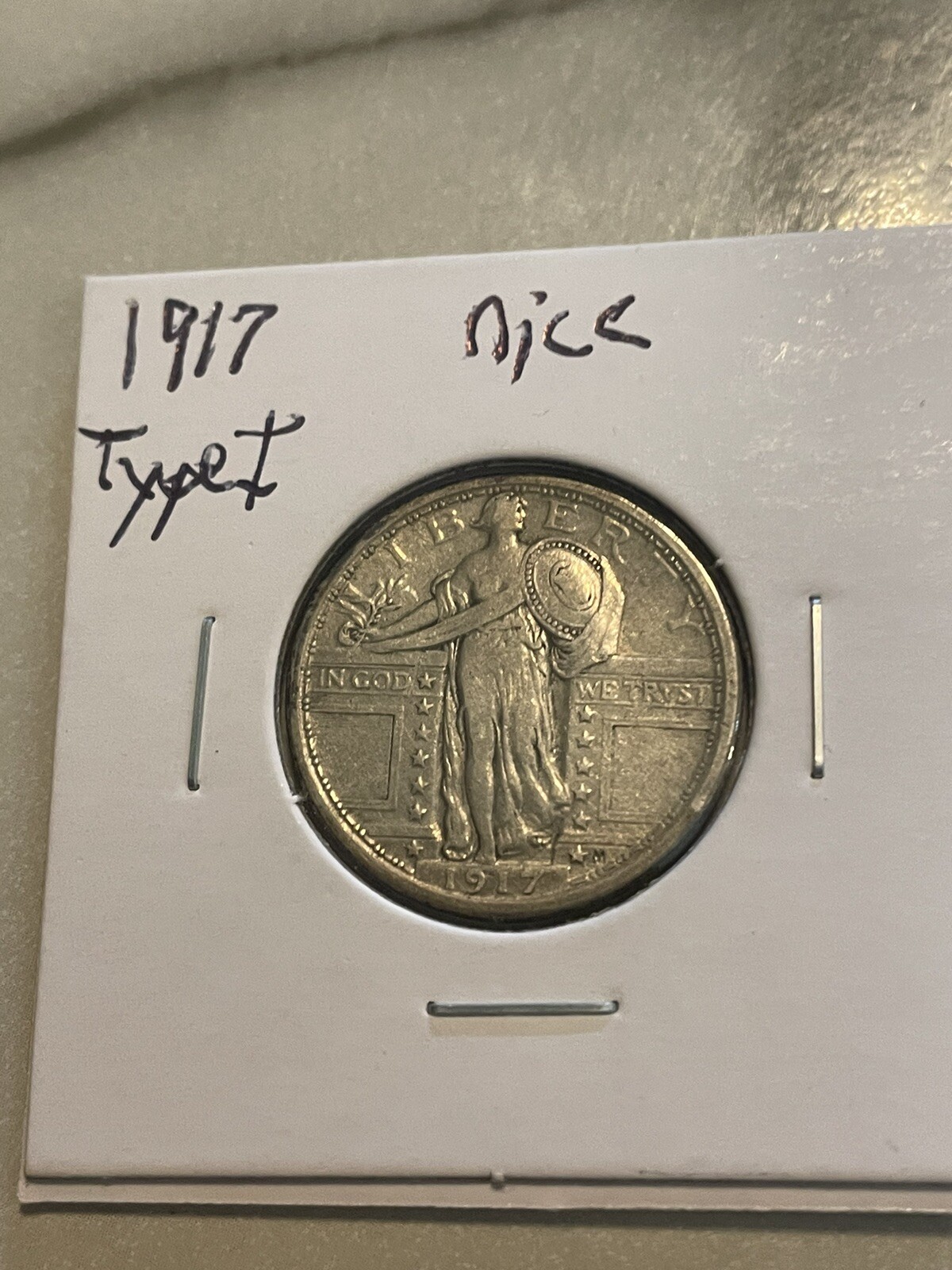 1917 standing liberty quarter type 1 Better Grade Bargain Check My Listings