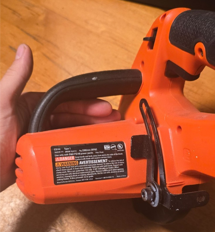 Black+Decker Firestorm Tool Only Tested Cordless Circular Saw Drill Flashlight L